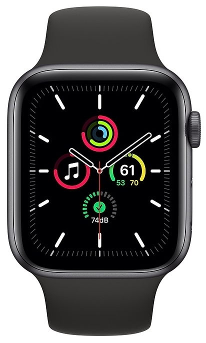 Apple Watch SE GPS 44мм Aluminum Case with Sport Band - водонепроницаемость: WR50 (5 атм)