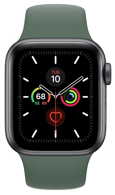 Apple Watch Series 5 GPS 44мм Aluminum Case with Sport Band - операционная система: Watch OS