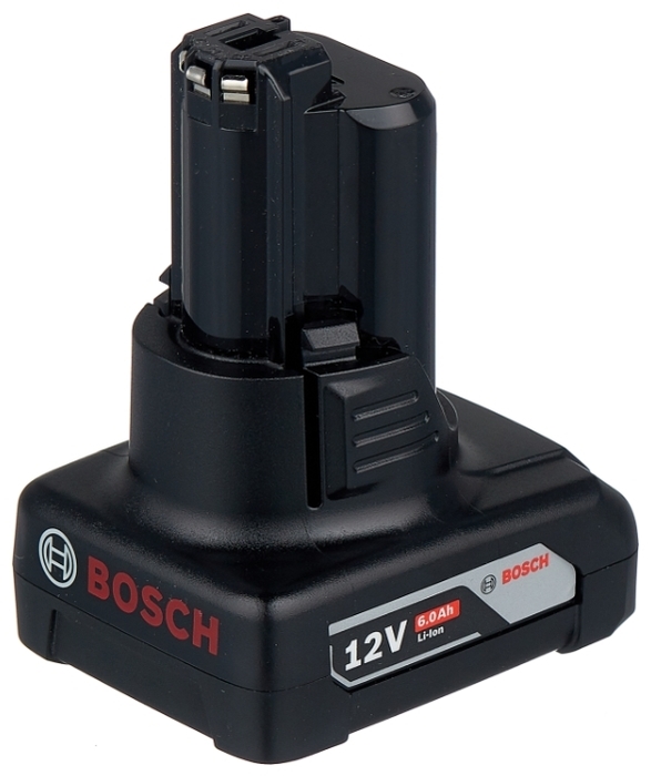 BOSCH 1600A00X7H Li-Ion 12 В 6 А·ч - конструкция аккумулятора: обойма