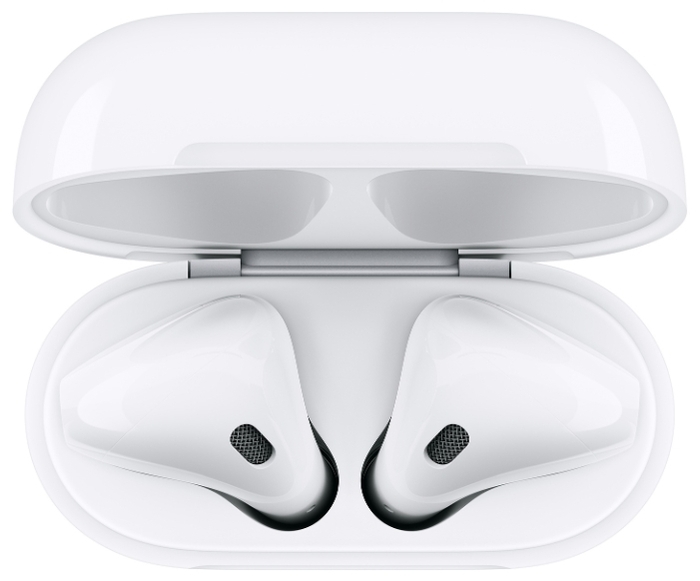 Apple AirPods 2 с беспроводным зарядным футляром MRXJ2 - подключение: Bluetooth 5.0