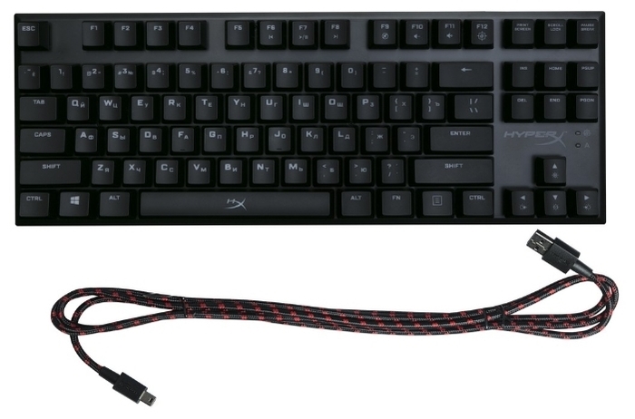 HyperX Alloy FPS Pro (Cherry MX Red) Black USB - подключение: проводная