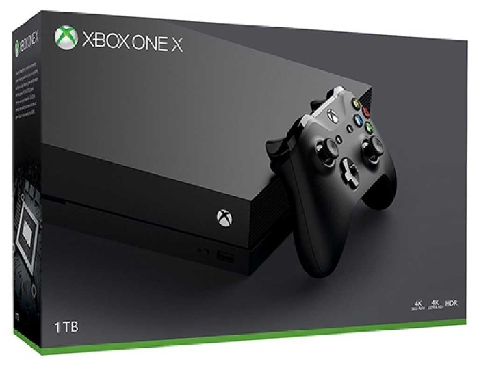 Microsoft Xbox One X 1 ТБ - совместимость с играми для приставок: Xbox 360, Xbox One