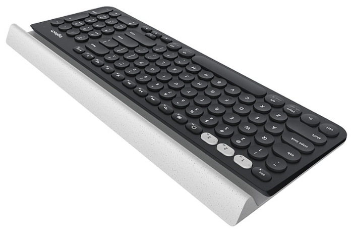 Logitech K780 Multi-Device Wireless Keyboard Black Bluetooth - количество клавиш: 96, с цифровым блоком
