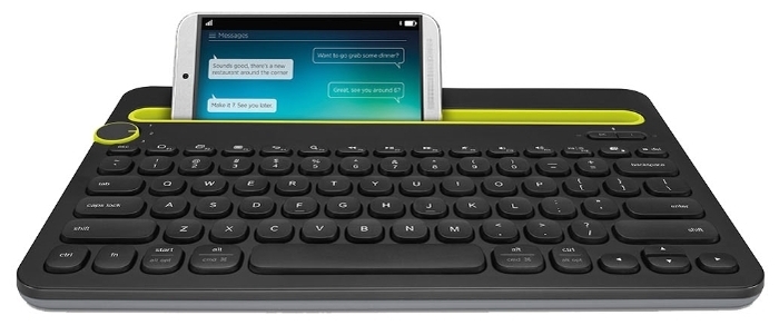 Logitech Multi-Device Keyboard K480 Black Bluetooth - источник питания: 2xAAA
