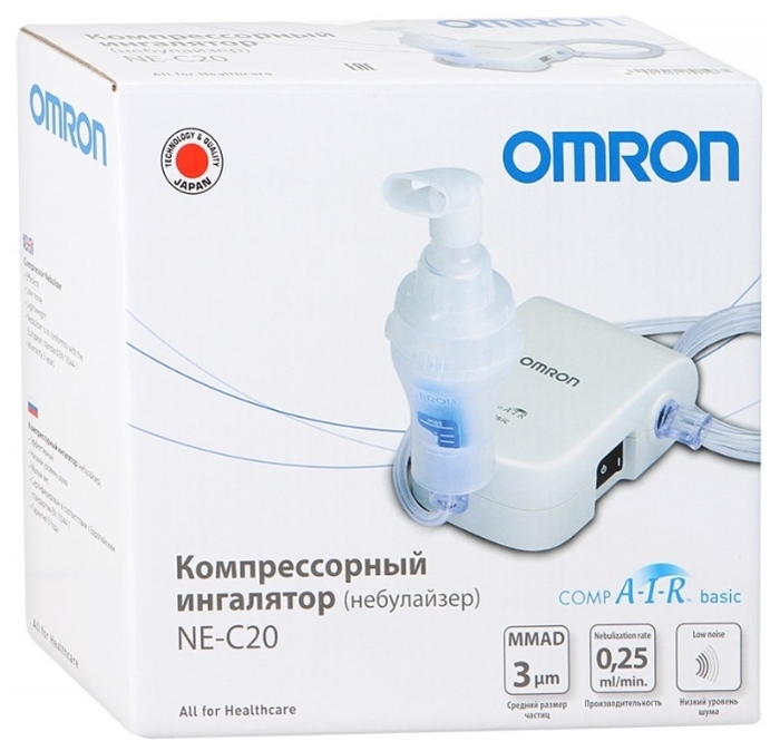 Omron Comp Air NE-C20 basic - питание: от сети