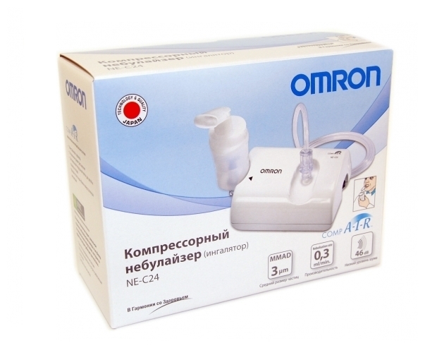 Omron Comp Air NE-C24 - питание: от сети
