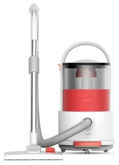 Xiaomi Deerma Vacuum Cleaner TJ200/210 - особенности: индикатор заполнения пылесборника, функция сбора жидкостей