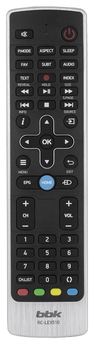 BBK 43LEX-8161/UTS2C 43 (2019) - проводные интерфейсы: HDMI 2.0 x 3, USB x 2, Ethernet, выход аудио коаксиальный, выход на наушники
