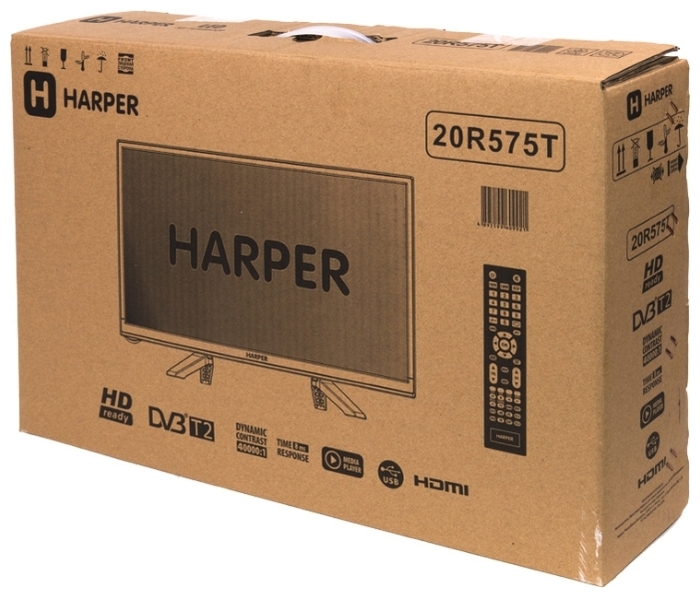 HARPER 20R575T 19.6 - размеры с подставкой (ШxВxГ): 458x303x153 мм
