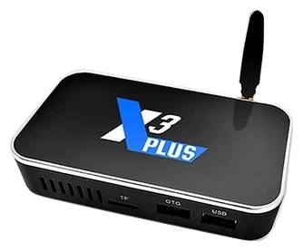 Ugoos X3 PLUS - разъемы: HDMI, USB 2.0 Type A, USB 3.0 Type A, Ethernet 10/100/1000, выход аудио стерео, выход аудио оптический, выход видео композитный, выход HDMI