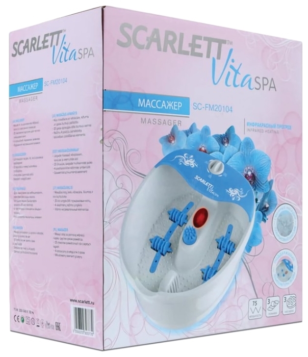 Scarlett SC-FM20104 - размер (ШxВxД): 36.50 х 20.50 х 41.50 см
