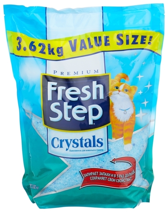Fresh Step Crystals, 3.62 кг - силикагелевый