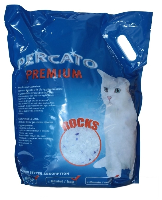 Percato Premium Rocks, 10 л - силикагелевый