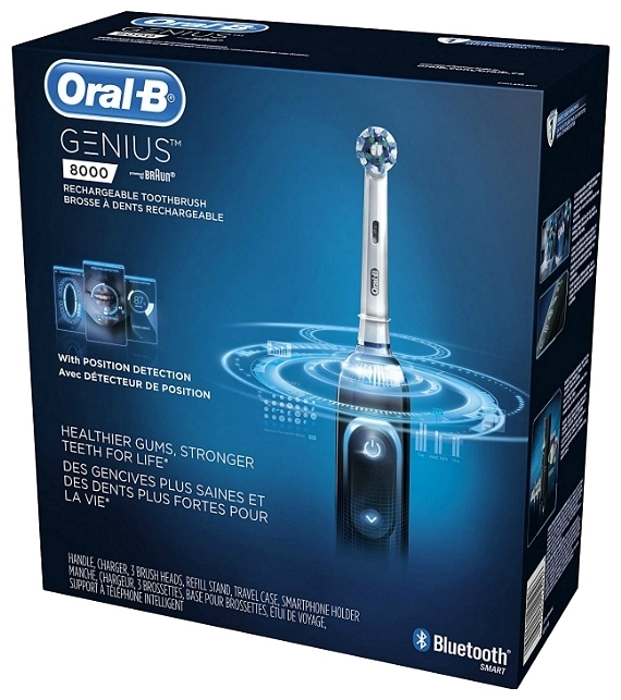 Oral-B Genius 8000 - питание: от аккумулятора
