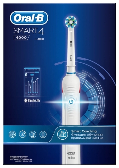 Oral-B Smart 4 4000 - питание: от аккумулятора