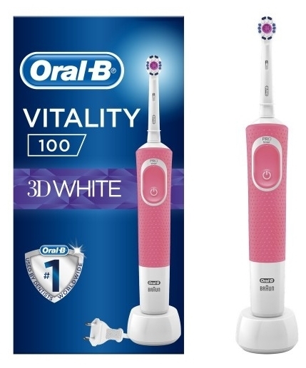 Oral-B Vitality 100 3D White - назначение: для взрослых