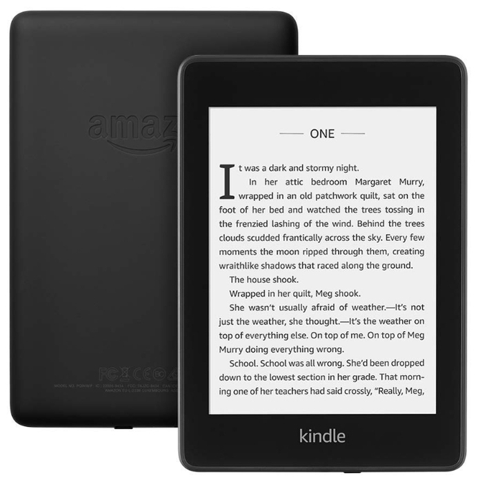 Amazon Kindle PaperWhite 2018 8Gb - сенсорный дисплей,   6"