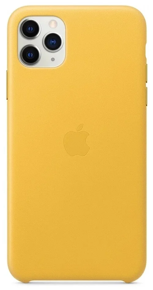 Apple кожаный для iPhone 11 Pro Max - материал: натуральная кожа