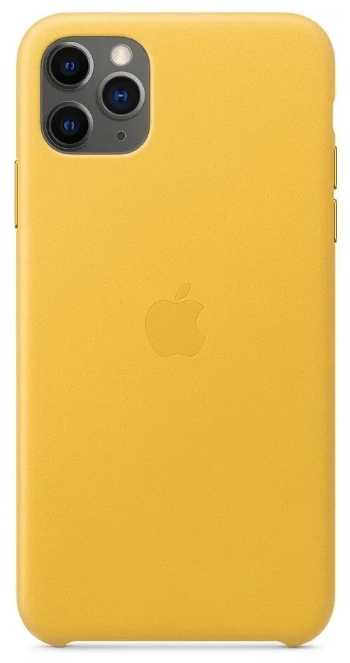 Apple кожаный для iPhone 11 Pro Max - особенности: ударопрочный