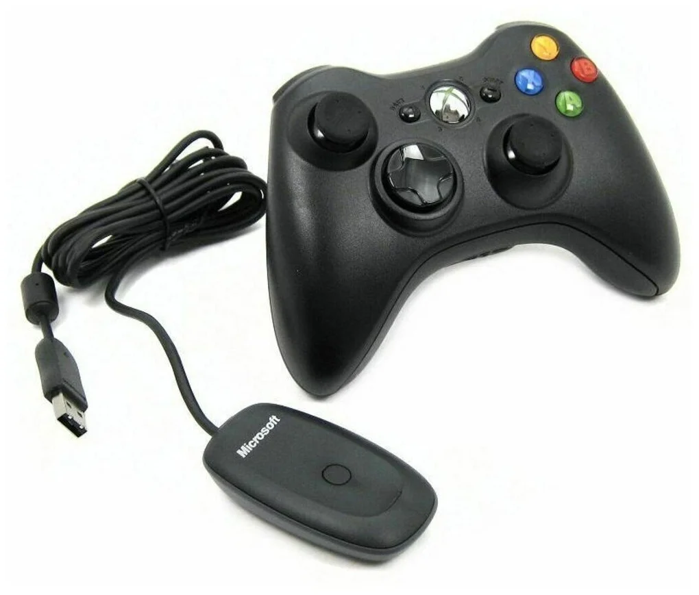 Microsoft Xbox 360 Wireless Controller for Windows - совместимость: Xbox 360, ПК