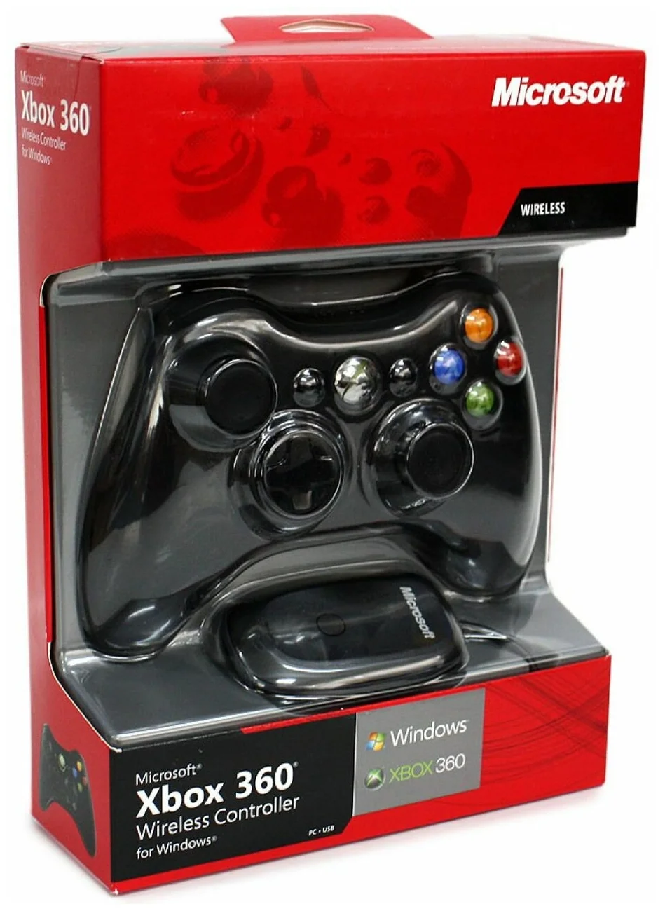 Microsoft Xbox 360 Wireless Controller for Windows - виброотдача: да