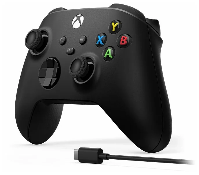 Microsoft Xbox Series + USB-C кабель - совместимость: Android, Xbox One, ПК, Xbox Series S, Xbox Series X