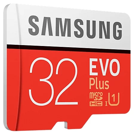 Samsung microSDHC EVO Plus 95MB/s + SD adapter - скорость чтения/записи данных: 95 / 20 МБ/с