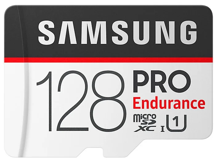 Samsung microSDXC PRO Endurance UHS-I U1 100MB/s + SD adapter - тип карты памяти: microSDHC, microSDXC, Secure Digital