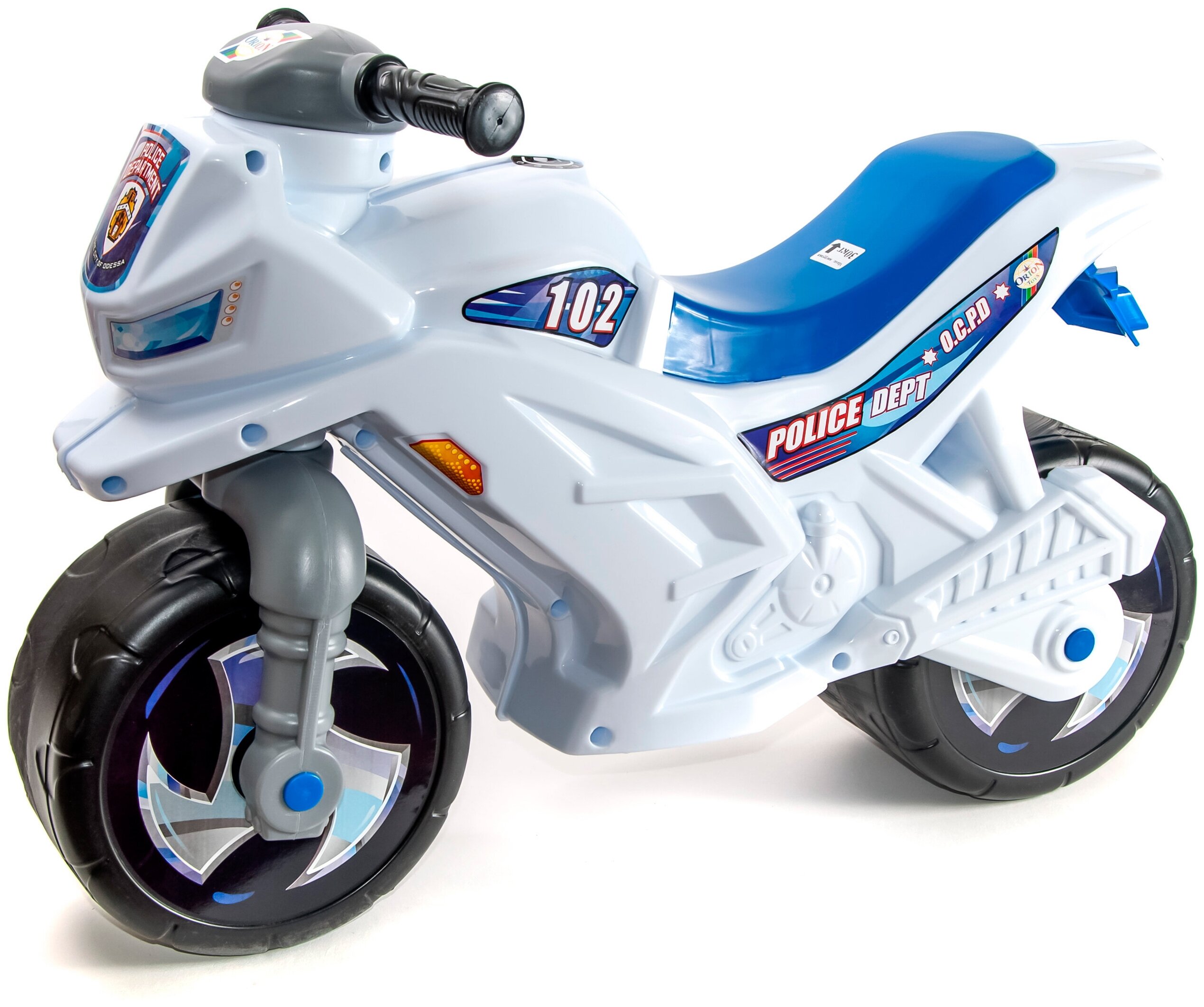 Orion Toys Мотоцикл 2-х колесный - питание от батареек (входят в комплект)