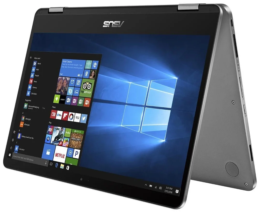 14" ASUS VivoBook Flip 14 TP401MA-EC296T - операционная система: Windows 10 Home