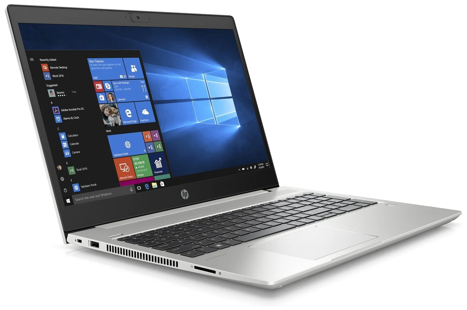 HP ProBook 450 G7 - процессор: Intel Core i5 10210U (4x1600 МГц)