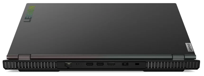 15.6" Lenovo Legion 5 15IMH05 - разъемы: USB 3.2 Gen1 Type A, USB 3.2 Gen1 Type A x 3, USB 3.2 Gen1 Type-С, выход HDMI, микрофон/наушники Combo, Ethernet - RJ-45
