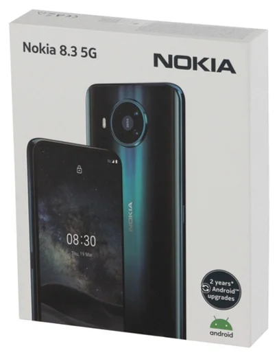 Nokia 8.3 5G Dual Sim 8/128GB - беспроводные интерфейсы: NFC, Wi-Fi, Bluetooth 5.0