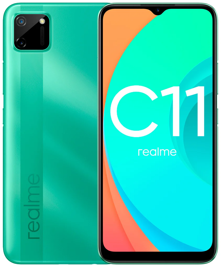 Realme C11 2/32GB - экран: 6.5" (1600x720) 60 Гц