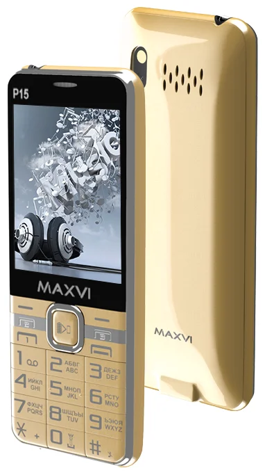 MAXVI P15 - память: 32 МБ, слот для карты памяти