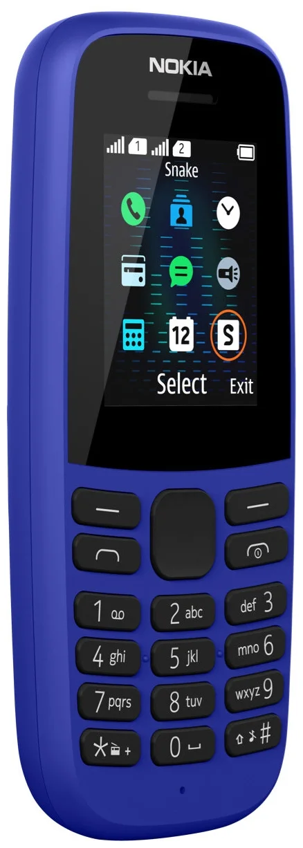 Nokia 105 DS (2019) - экран: 1.77"