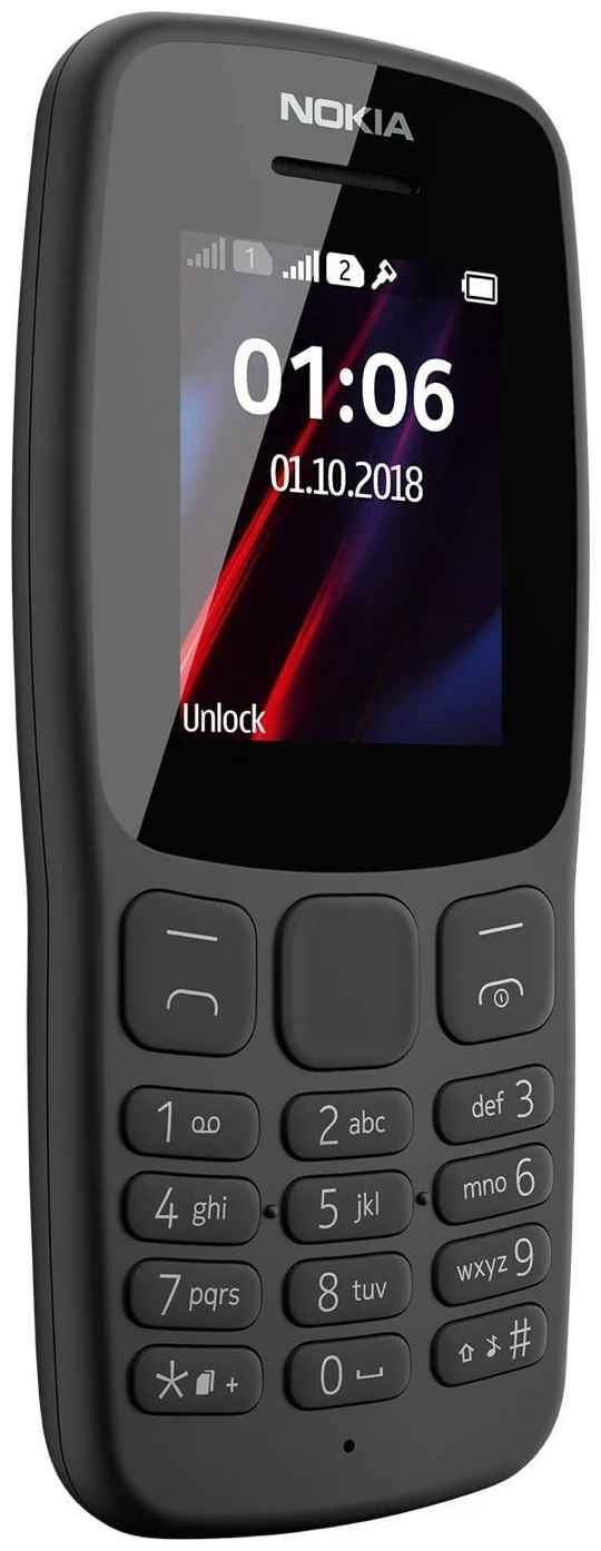 Nokia 106 (2018) - память: 4 МБ