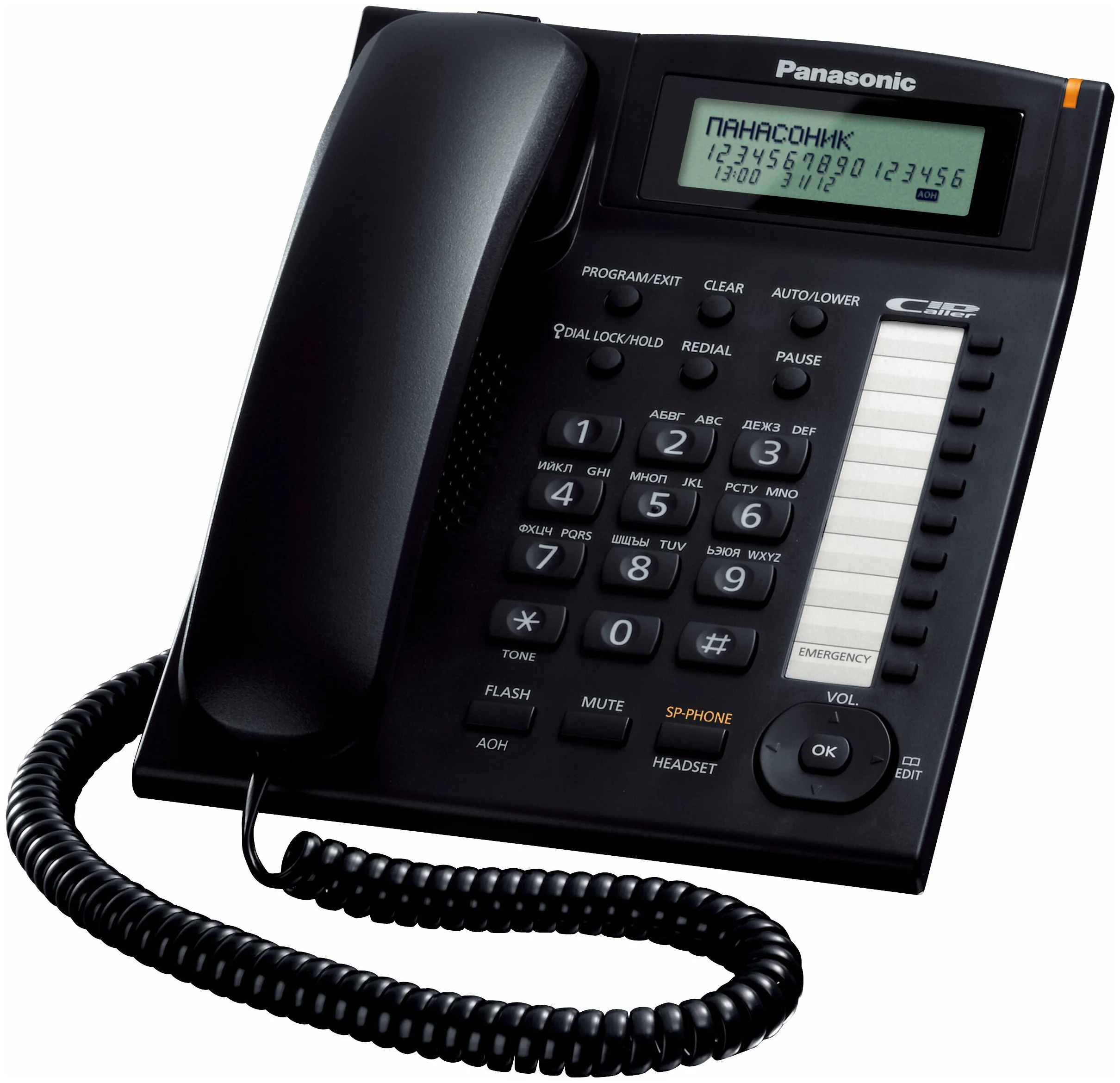 Panasonic KX-TS2388 - проводной телефон