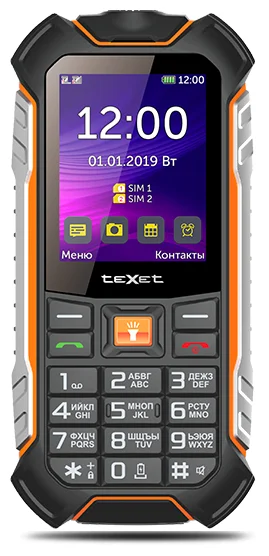 TeXet TM-530R - экран: 2.4" (320×240)