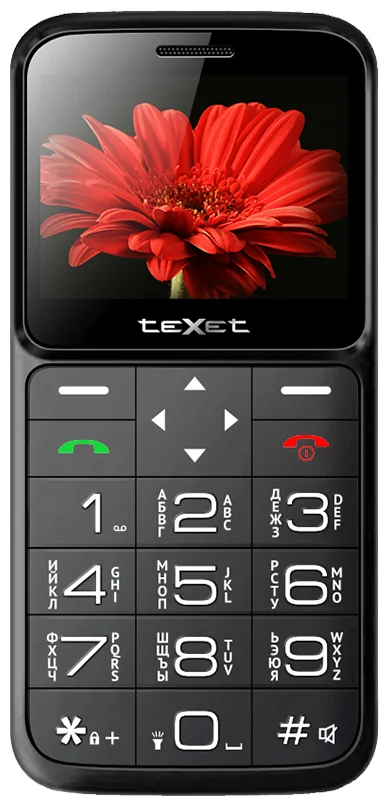 TeXet ТМ-В226 - экран: 2.31" (320×240)