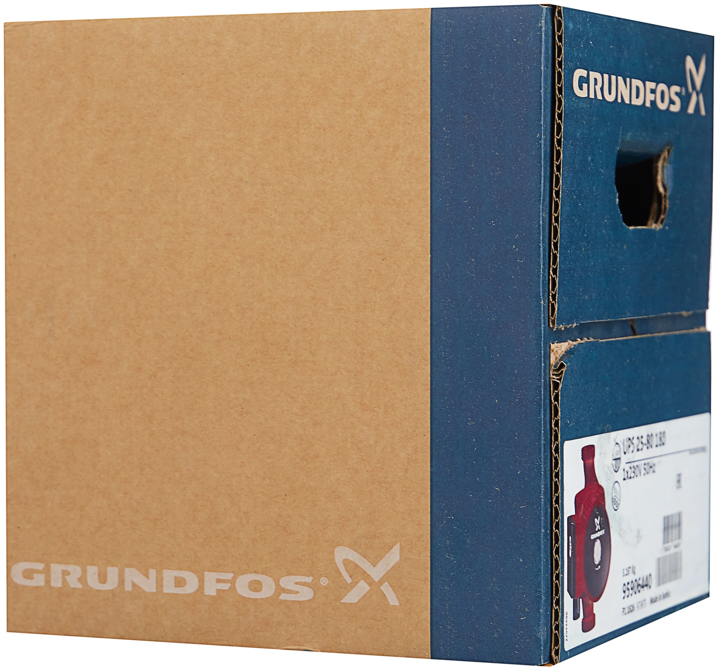 Grundfos UPS 25-80 180 (165 Вт) - вес 5.1 кг