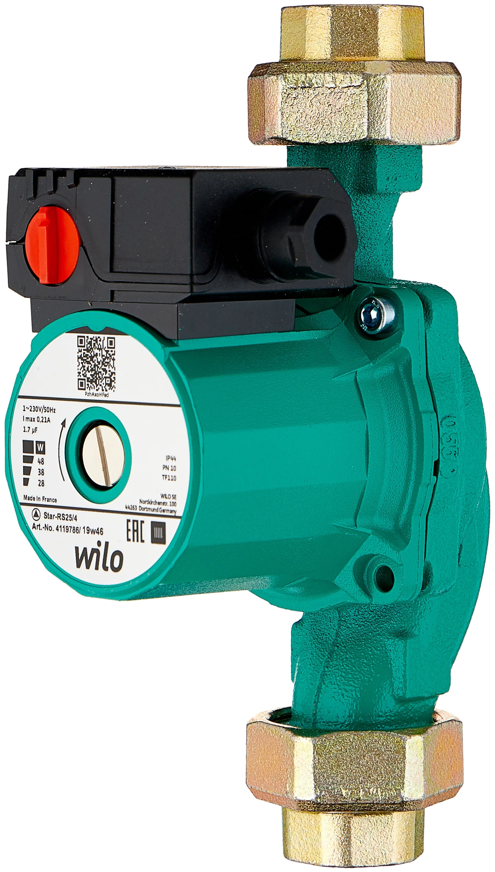 Wilo Star-RS 254-180 (48 Вт) - поверхностный циркуляционный