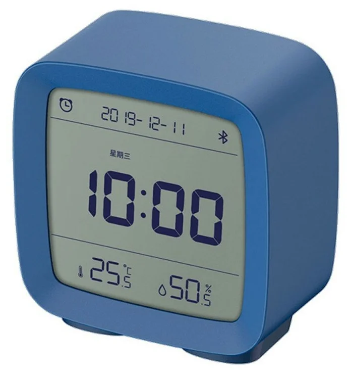 С Xiaomi Qingping Bluetooth Smart Alarm Clock - измерения: влажность в помещении, температура в помещении
