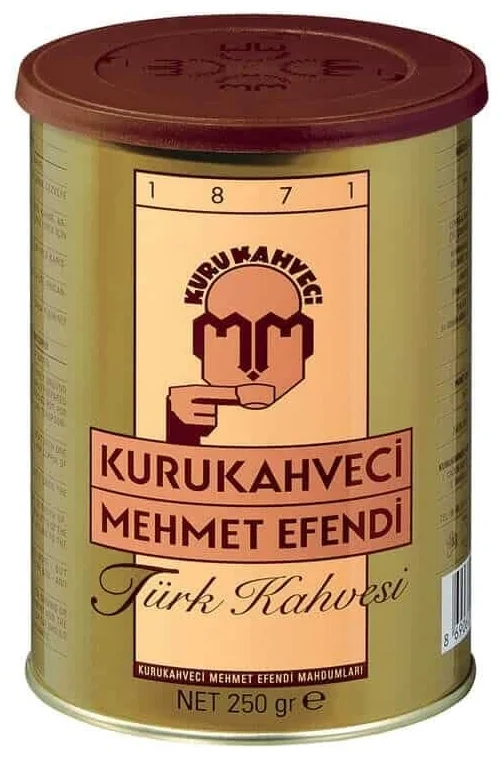 Kurukahveci Mehmet Efendi жестяная банка - помол: тонкий