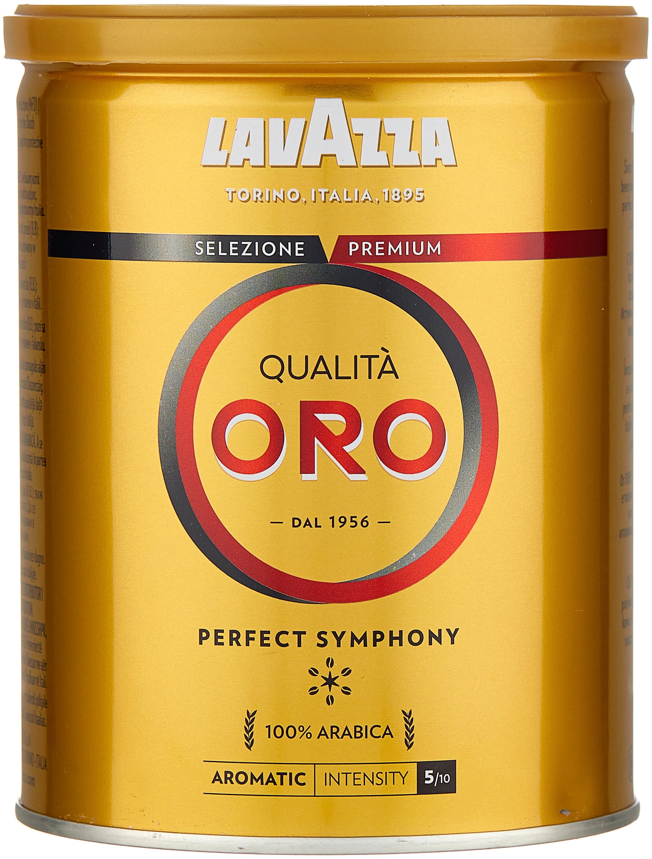 Lavazza Qualita Oro, жестяная банка - помол: средний