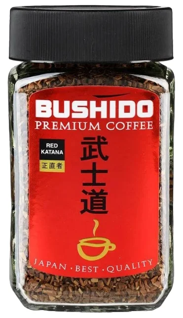 Bushido "Red Katana" - упаковка: стеклянная банка