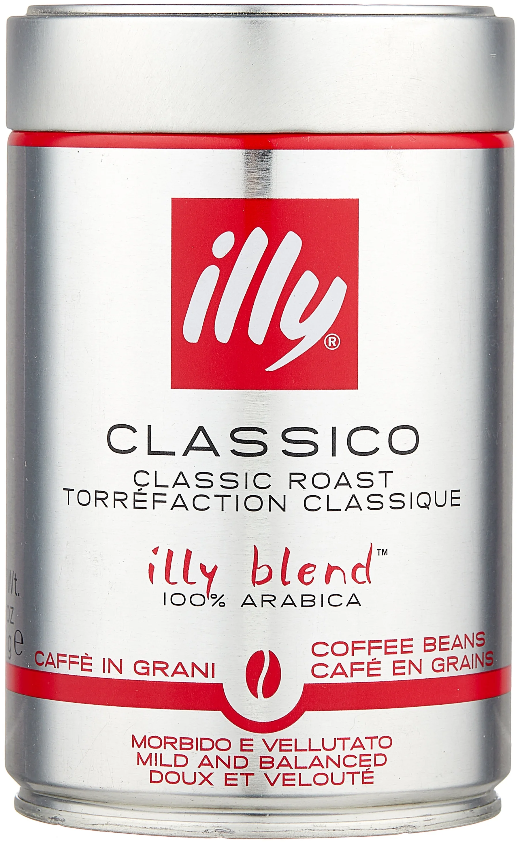 Illy "Classico" - вид зерен: арабика