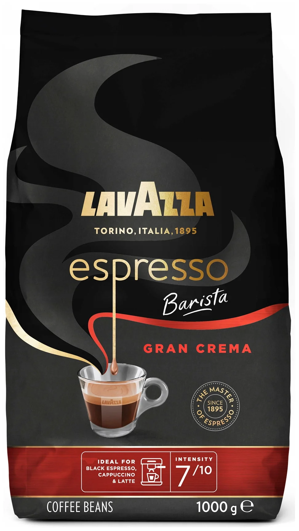 Lavazza Espresso Barista Gran Crema - вид зерен: смесь арабики и робусты