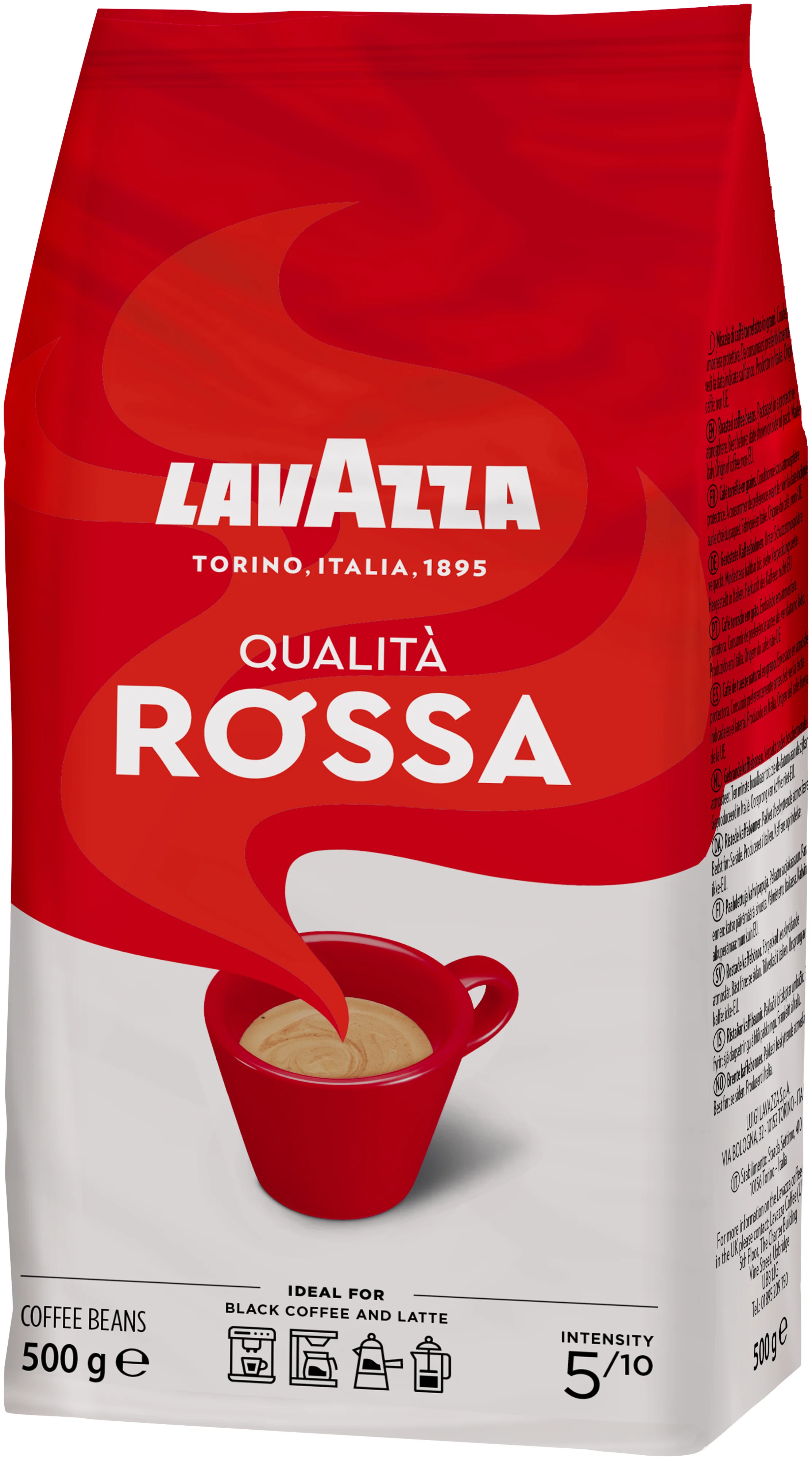 Lavazza Qualità Rossa - упаковка: вакуумная