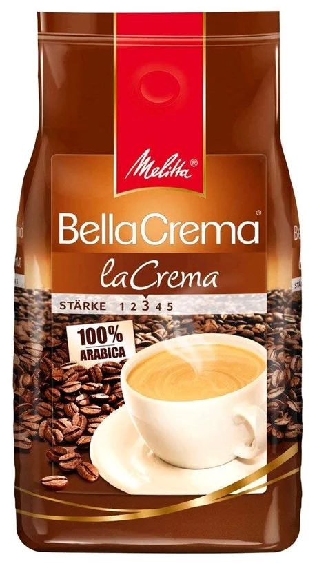 Melitta Bella Crema La Crema - упаковка: вакуумная